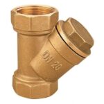 1'Lik Filtre Pislik Tutucu Pirinç