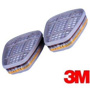 3M 6057 Abe1 Organik İnorganik Asit Gaz Filtresi