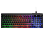 ACER eMachines, EAK860, Siyah, USB Kablolu, Rainbow Backlight, Membran Tuşlar, Türkçe Q, 100 Tuşlu, Gaming Klavye