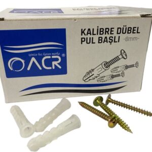 Acr 8 Mm Kalibre Dubel 100 Adet