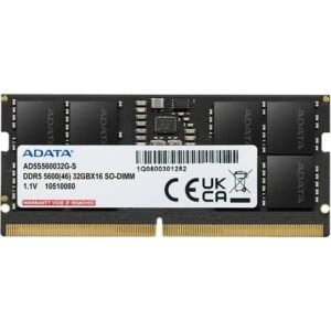 ADATA 8GB DDR5 5600Mhz CL46 Pc Ram AD5S56008G-S (1.1V)
