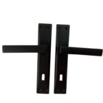 Adil Riva Mat Siyah Oda Kapı Kolu