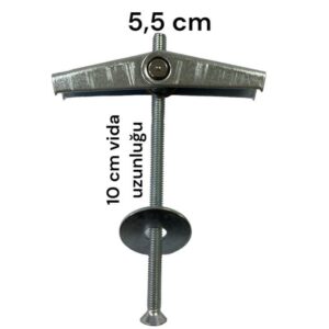 Alçıpan Askı Dübel Yaylı 12X95 5 Adet