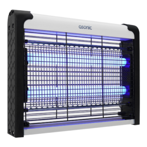 ASONIC AS-A28, Siyah, 4W, 2000V, Masaüstü, Zincir Askılı, 2adet UV Mor Işıklı, Siyah Kasa, Sinek Öldürücü