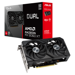 ASUS DUAL-RX9060XT-8G, 8Gb, 128Bit, GDDR6, 1xHDMI, 2xDP, GAMING Ekran Kartı