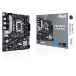 ASUS PRIME B760M-R D4, 2xDDR4, 2x M.2, HDMI, 12-13-14.Nesil, LGA1700 Soket, Anakart