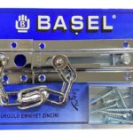 Başel Sürgülü Kapı Emniyet Zinciri Krom