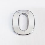 Cemax 0 Rakamı 3,75 Cm Krom Yapışkanlı