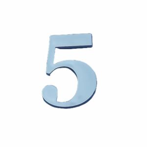 Cemax Villa Boy 5 Rakamı 8,5 Cm Yapışkanlı