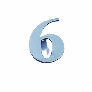 Cemax Villa Boy 6 Rakamı 8,5 Cm Yapışkanlı