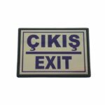 Cemax Yönlendirme Büyük Çıkış (Exit) 13X8,5 Cm