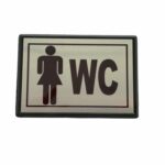 Cemax Yönlendirme Küçük Wc Bayan 10X7 Cm