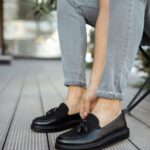 Ch002 Cst Loafer Pelle Erkek Ayakkabı Sıyah