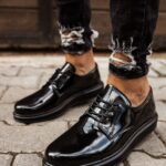 Ch003 Rst Pelle Verniciata Classica Erkek Ayakkabı Sıyah