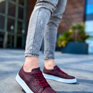 Ch043 Cbt Cowien Erkek Ayakkabi Bordo