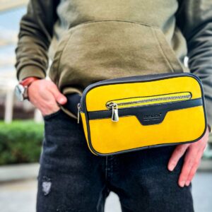 Ch101 Poani Tablet Erkek Çanta Sıyah Sarı