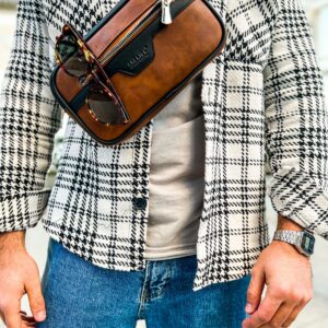 Ch101 Poani Tablet Erkek Çanta Sıyah/Taba