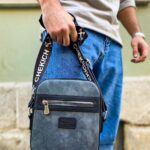 Ch102 Stealht Kare Erkek Çanta Sıyah/Antrasıt