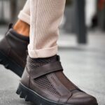 Ch103 Cst Pyramid Long Erkek Bot Kahve