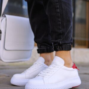 Ch107 Cbt Felibord Erkek Ayakkabı Beyaz/Kırmızı