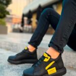 Ch131 Gst Frogner Erkek Bot Sıyah Sarı