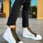 Ch167 Gbt Blazer Erkek Bot Beyaz / Hakı