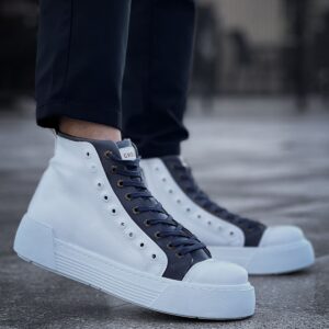 Ch167 Gbt Blazer Erkek Bot Beyaz/Antrasıt