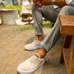 Ch173 Kbt Velluto Erkek Ayakkabı Beyaz