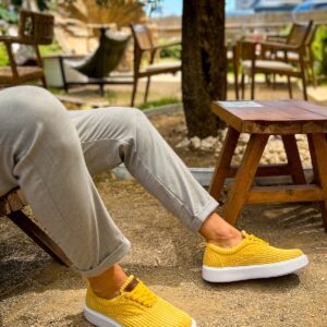 Ch173 Kbt Velluto Erkek Ayakkabı Sarı