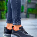 Ch181 Rrt İpekyol Erkek Ayakkabı Sıyah Turuncu