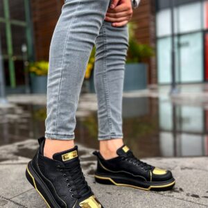 Ch183 Cst Jet Setter Mirror Erkek Ayakkabı Sıyah/Altın