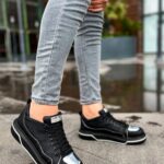 Ch183 Cst Jet Setter Mirror Erkek Ayakkabı Sıyah/Gumus