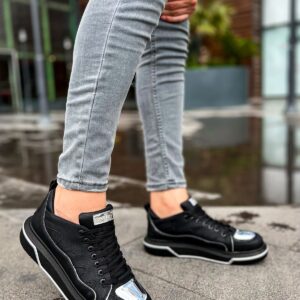 Ch183 Cst Jet Setter Mirror Erkek Ayakkabı Sıyah/Gumus