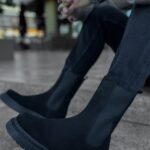 Ch223 Srt Alaska Süet Erkek Bot Sıyah