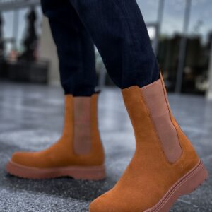 Ch223 Srt Alaska Süet Erkek Bot Taba