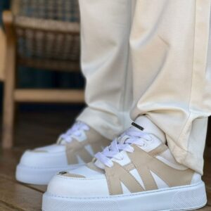 Ch2407 Cbt StarX Erkek Spor Ayakkabı Beyaz / Bej