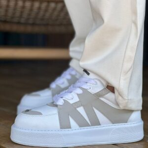 Ch2407 Cbt StarX Erkek Spor Ayakkabı Beyaz/Grı