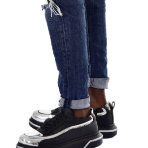 Ch241 Cst Signature Line Up Erkek Ayakkabı Sıyah/Gumus