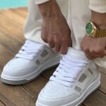 Ch2410 Cbt Avax Erkek Spor Ayakkabı Beyaz/Grı