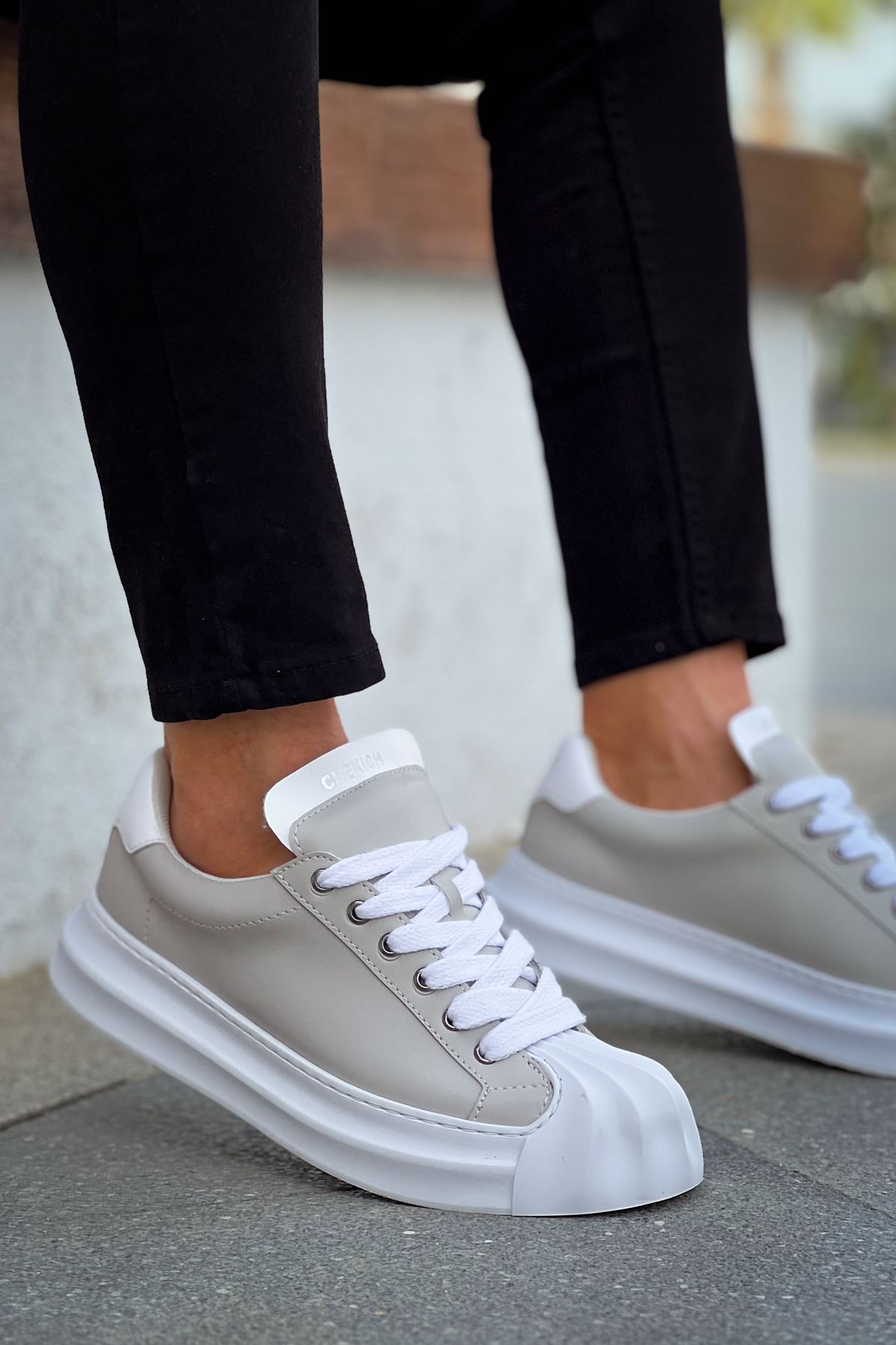 Ch2411 Artenay Erkek Ayakkabı Grı