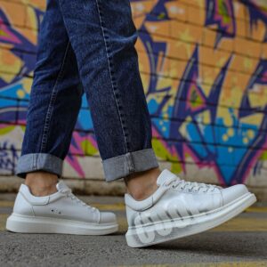 Ch254 Cbt Pittura Erkek Ayakkabı 434 Beyaz / Gümüs Cool