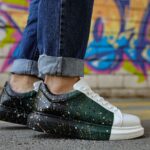 Ch254 Cbt Pittura Erkek Ayakkabı 437 Beyaz / Yesıl / Sıyah