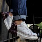 Ch254 Cbt Pittura Erkek Ayakkabı 517 Kırmızı / Sıyah / Koyu Mor Splush