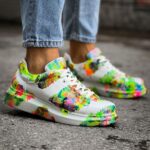 Ch254 Cbt Pittura Erkek Ayakkabı 550 Colorfull