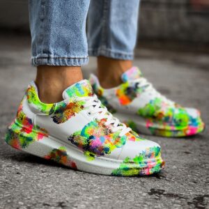 Ch254 Cbt Pittura Erkek Ayakkabı 550 Colorfull