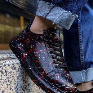 Ch254 Cst Pittura Erkek Ayakkabı 471 Beyaz / Kırmızı Splush