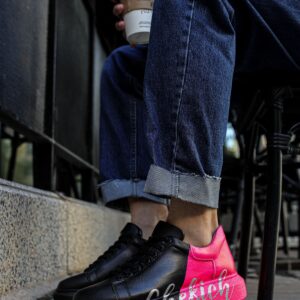 Ch254 Cst Pittura Erkek Ayakkabı 477 Sıyah / Pembe Chekıch