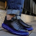 Ch254 Cst Pittura Erkek Ayakkabı 483 Mavı / Beyaz Taban