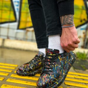 Ch254 Cst Pittura Erkek Ayakkabı 498 Sarı / Mavı / Kırmızı Splush