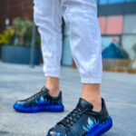 Ch254 Cst Pittura Erkek Ayakkabı 534 Mavı Alev